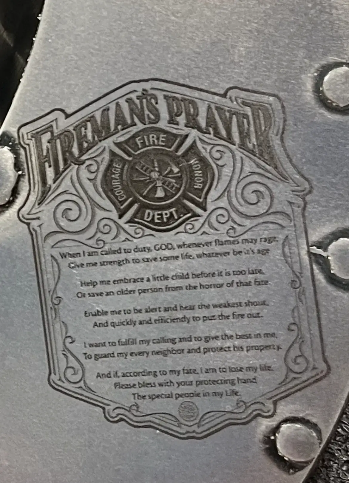 Hand-Engraved Detail